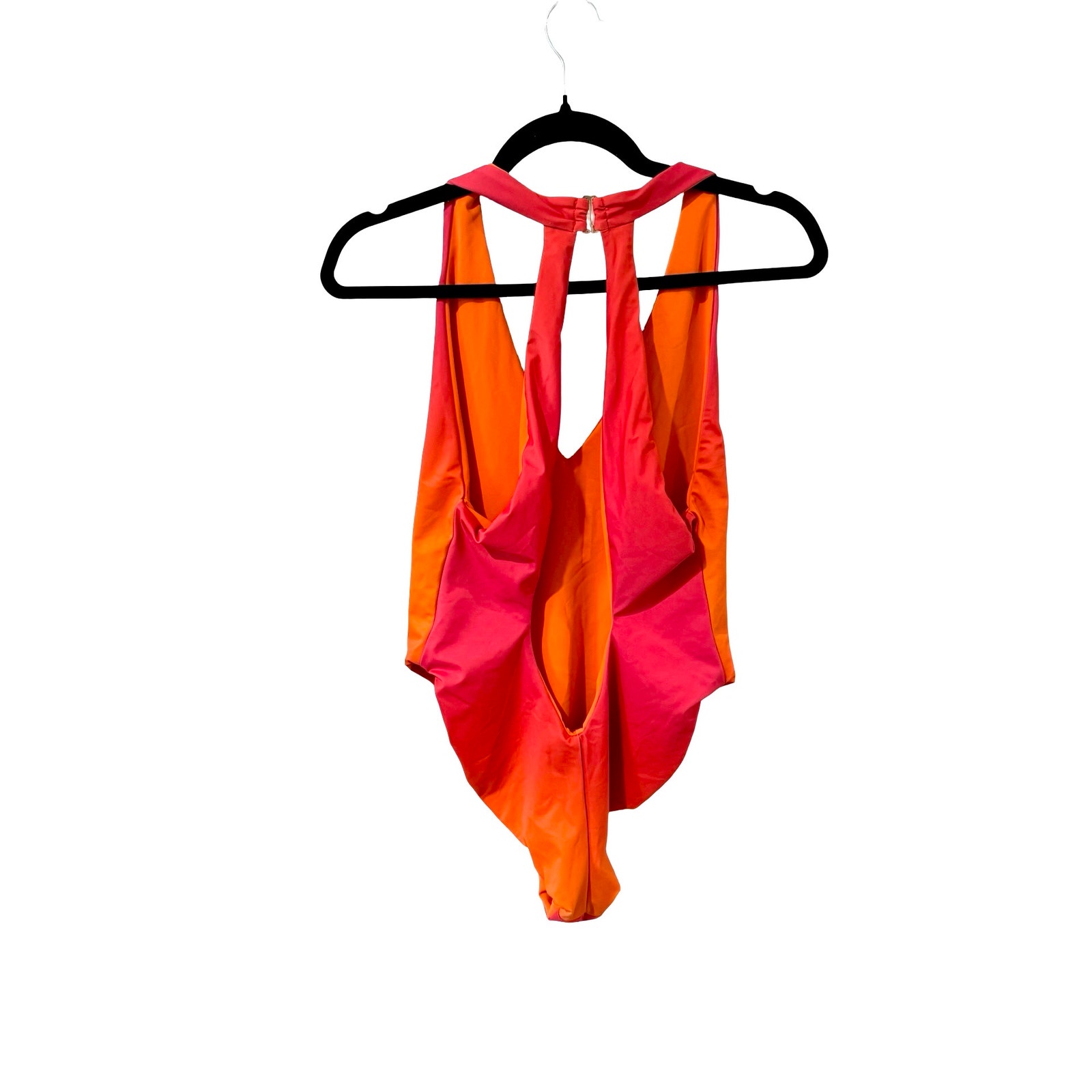 Louisa Ballou High Sea One Piece Swimsuit Gradient Pink Orange Size Xl, Euc — image 3 of 7